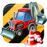 City Trucks Construction Kids icon