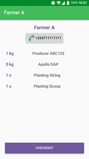 Apollo Checkout Screen 2