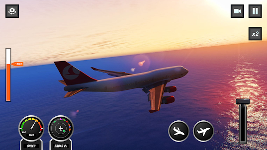 3D flight simulator