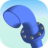 Pipe Joint Fittings Flange icon