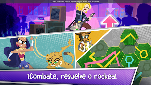 DC Super Hero Girls Blitz Captura de Pantalla de la Aplicación Android 3