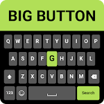 Cover Image of Baixar Teclado grande - Teclado de botão grande e digitação por voz 1.0 APK