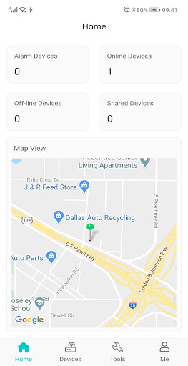 Android application Huaptec screenshort