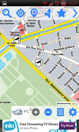 Android application BGmaps for Android screenshort