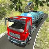 Oil Tanker Transporting Truck icon