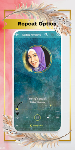 Android application Dildora Niyozova 2023 mp3 screenshort