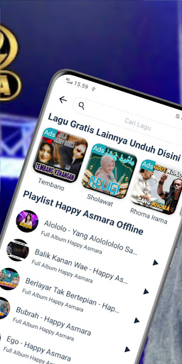 Lagu Happy Asmara 2023 Offline Screen 2