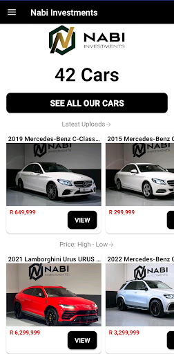 Android application Nabi Investments screenshort