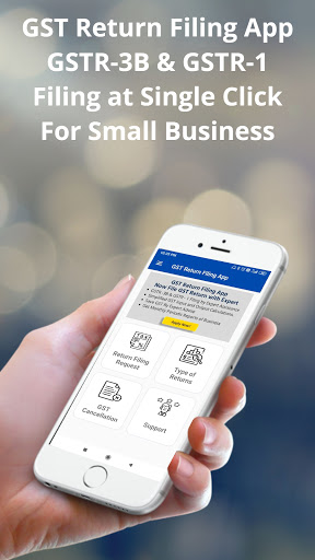 Android application GST Return Filing App screenshort