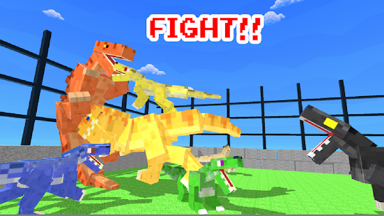 Blocky Dino Park: Apex Predator Arena 0.10 screenshots 3