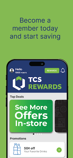 Android application TCS Rewards screenshort