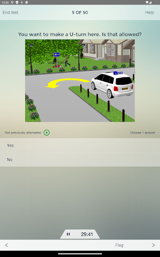 Screenshot of Dutch Caribbean Theory Test