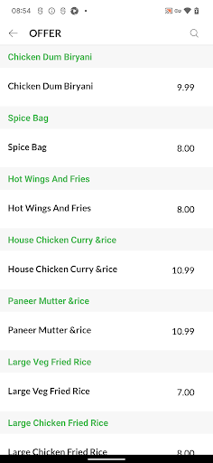 Curry And Spice Screen 3