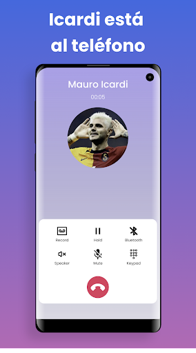 Mauro Icardi Fake Call, Prank Screen 3