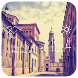 Parma weather widget/clock icon