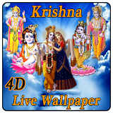 4D Krishna Live Wallpaper icon