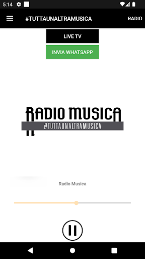 Radio Musica Screen 2