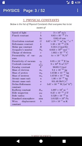 Physics Formula Concepts Ebook