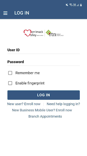 Android application RTN FCU Mobile screenshort