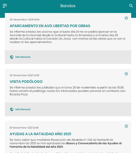 Paterna del Madera Informa Screen 2