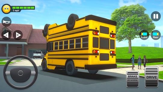 School Bus Simulator Driving MOD APK V4.0 [Full Speed] 2