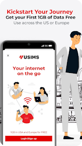 USIMS eSIM - Internet App Unknown