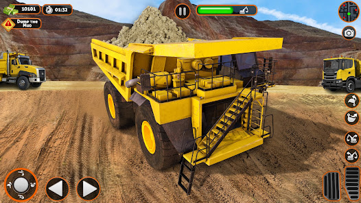 Captura de Pantalla 1 Construction Dump Truck Sim android