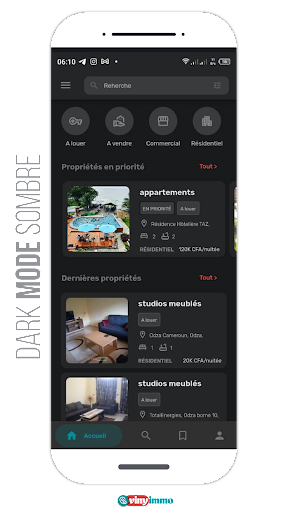 Android application Viny Immo (Le n°1 camerounais) screenshort