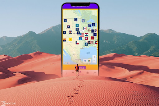 Android application maz3d usa news screenshort
