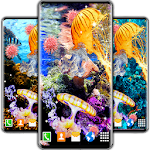 Cover Image of Download Jellyfish Live Wallpaper ❤️ Sea Fish Wallpapers 6.7.2 APK