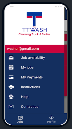 Android application TTwash Explore screenshort