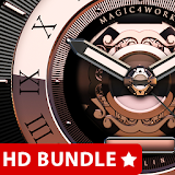 HD Analog Clock Bundle LWP 3 icon