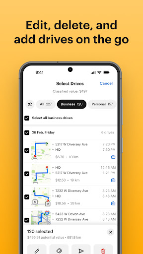 Mileage Tracker & Log - MileIQ screenshot 7