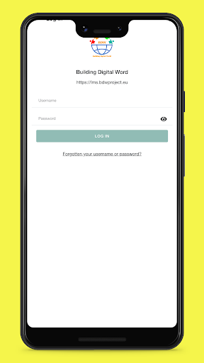 Android application BDW - Building Digital World screenshort