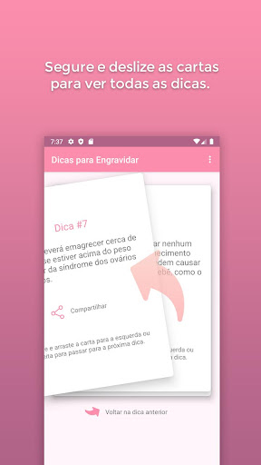 Dicas para Engravidar Screen 3