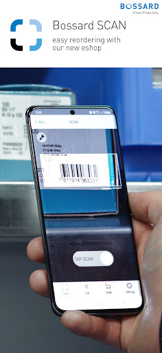 Android application Bossard SCAN screenshort