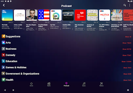 Audials Play – Radio Player, Recorder & Podcasts v9.8.10 MOD APK (Premium/Unlocked) Free For Android 10