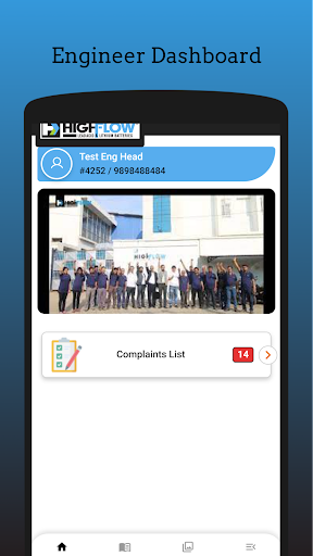 HIGHFLOW CONNECT Screen 3