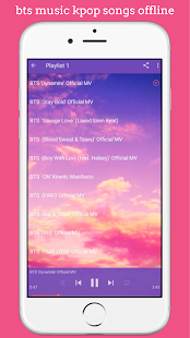BTS MUSIC KPOP SONGS OFFLINE 1.0 APK screenshots 4