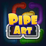 Cover Image of Unduh Pipe Art Game - Matching Pipes  APK