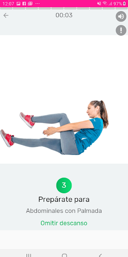 Ejercicios en casa entrenamie