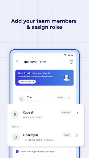 Screenshot of Cash Book: Expenses & Balance