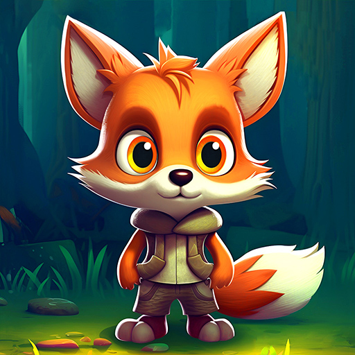 Trixy Fox: educative games  Icon