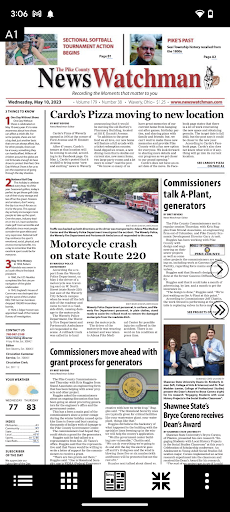 Android application Pike County News Watchman screenshort