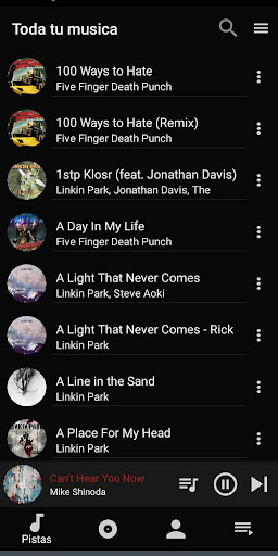 Walkerby Music Player Screen 2