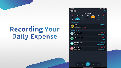 HOYA Money-Tracking your money