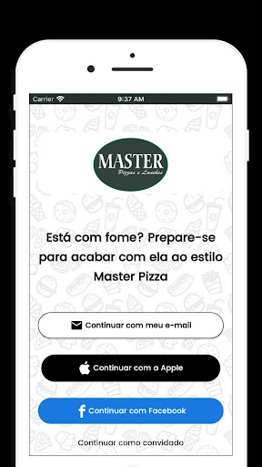 Master Pizza e Restaurante Screenshot