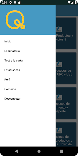 QuizDeCorreos Screen 2