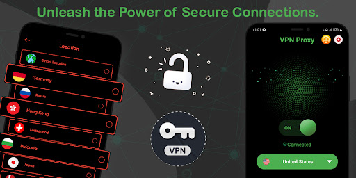 Android application VPN Proxy Master - CyberGuard screenshort