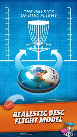 Game screenshot Disc Golf Online apk download